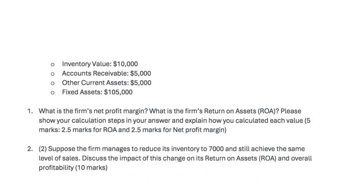 Section B: Calculation-Based Questions (Worth 35