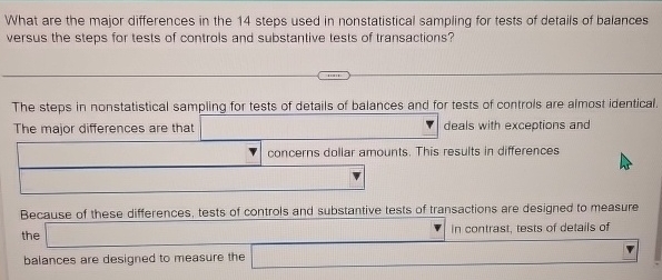 What are the major differences in the 1 4 steps