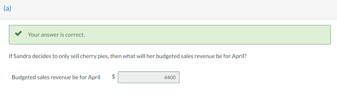 Sandra is a baker who owns a small bakery called