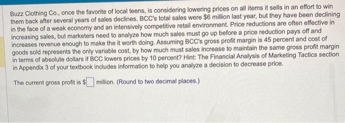 4 Buzz Clothing Co., once the favorite of local