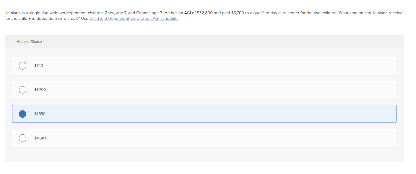 Jamison is a single dad with two dependent