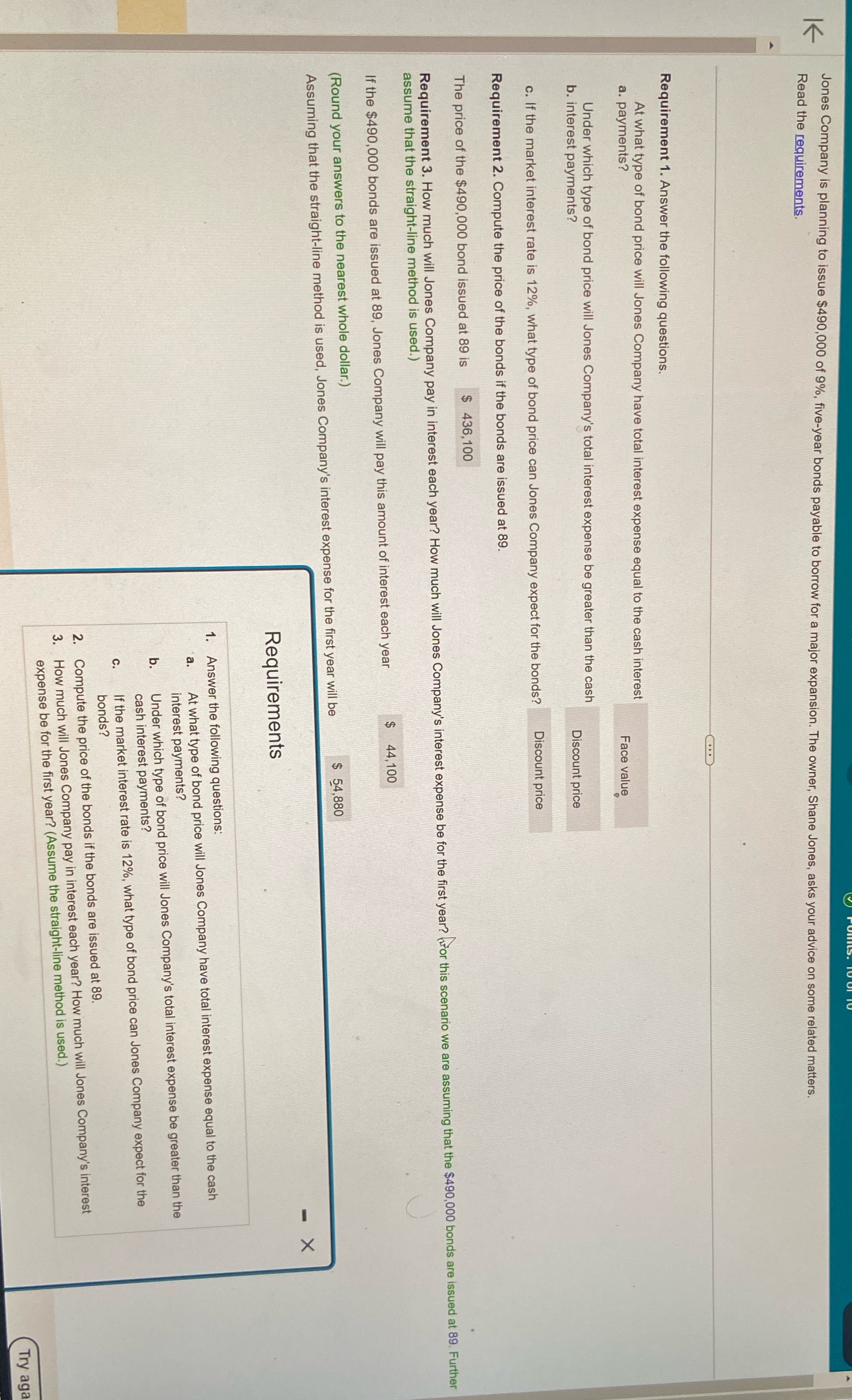 Could you explain the answers for this please in