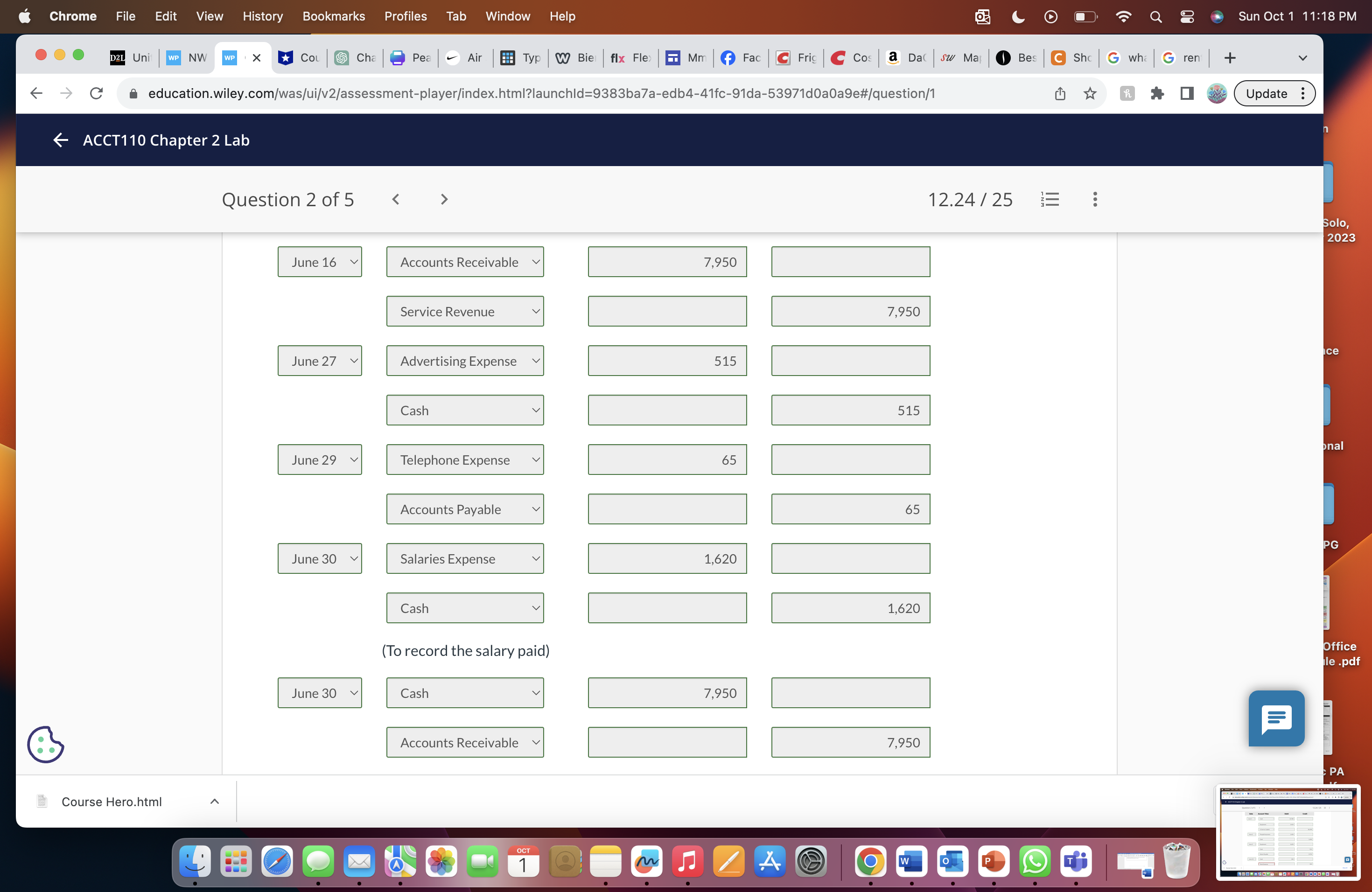 Chrome File Edit View History Bookmarks Profiles