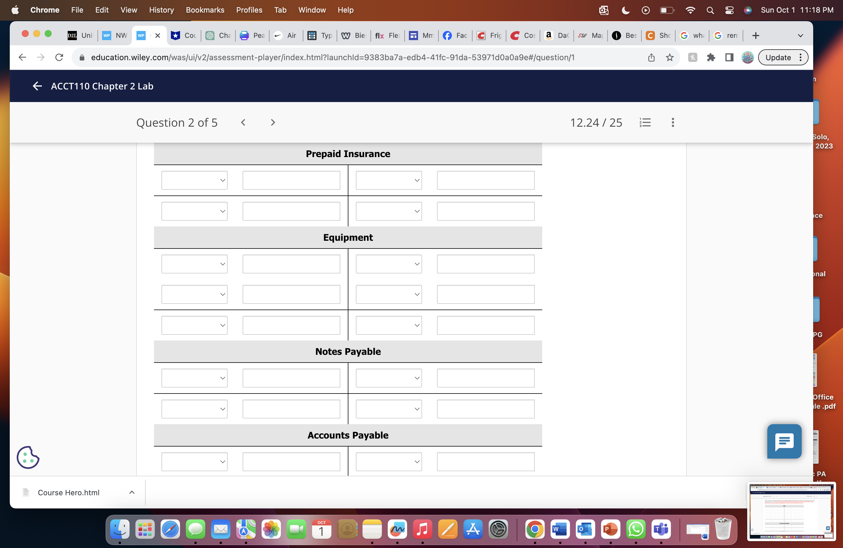 Chrome File Edit View History Bookmarks Profiles