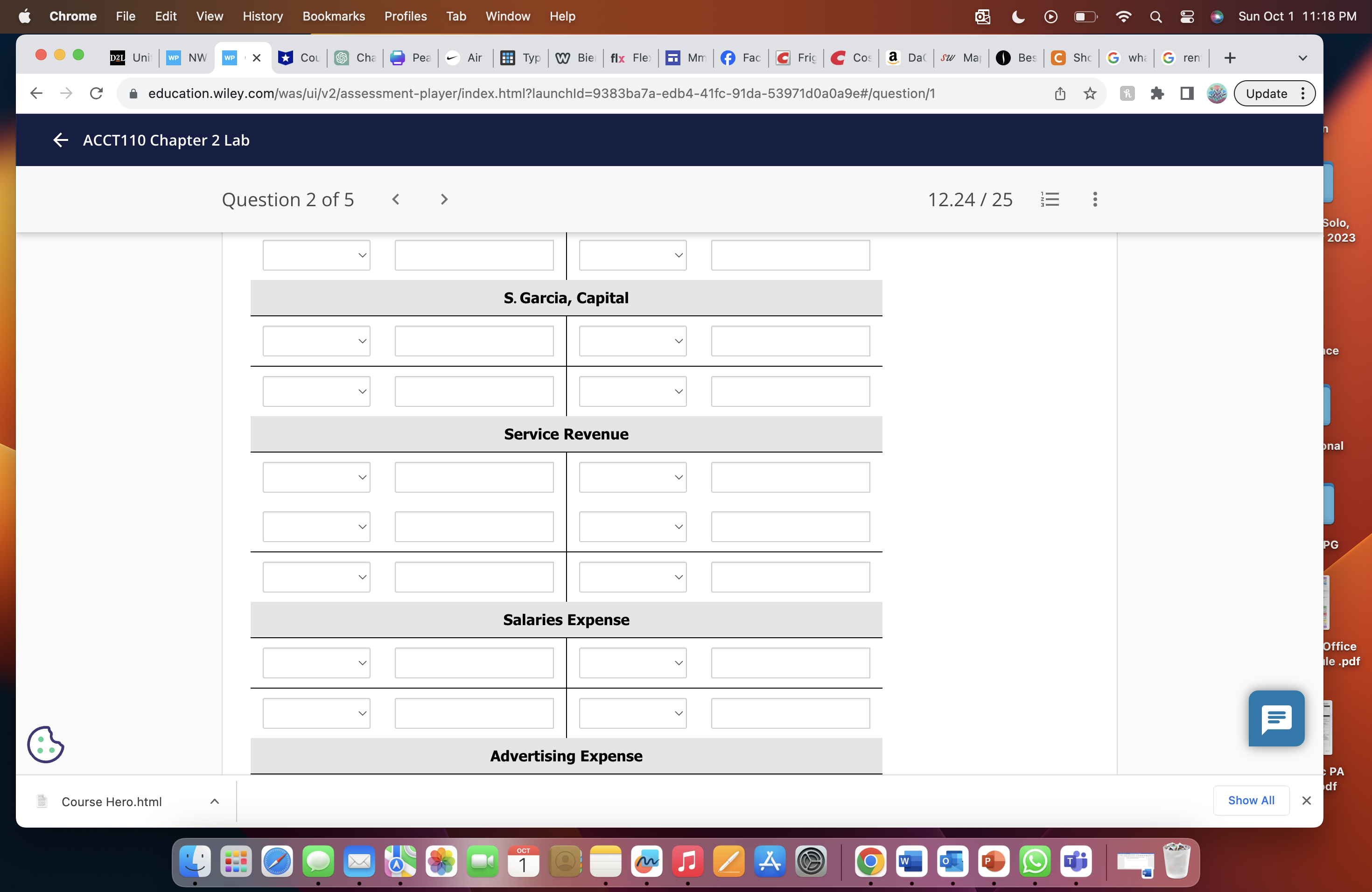 Chrome File Edit View History Bookmarks Profiles
