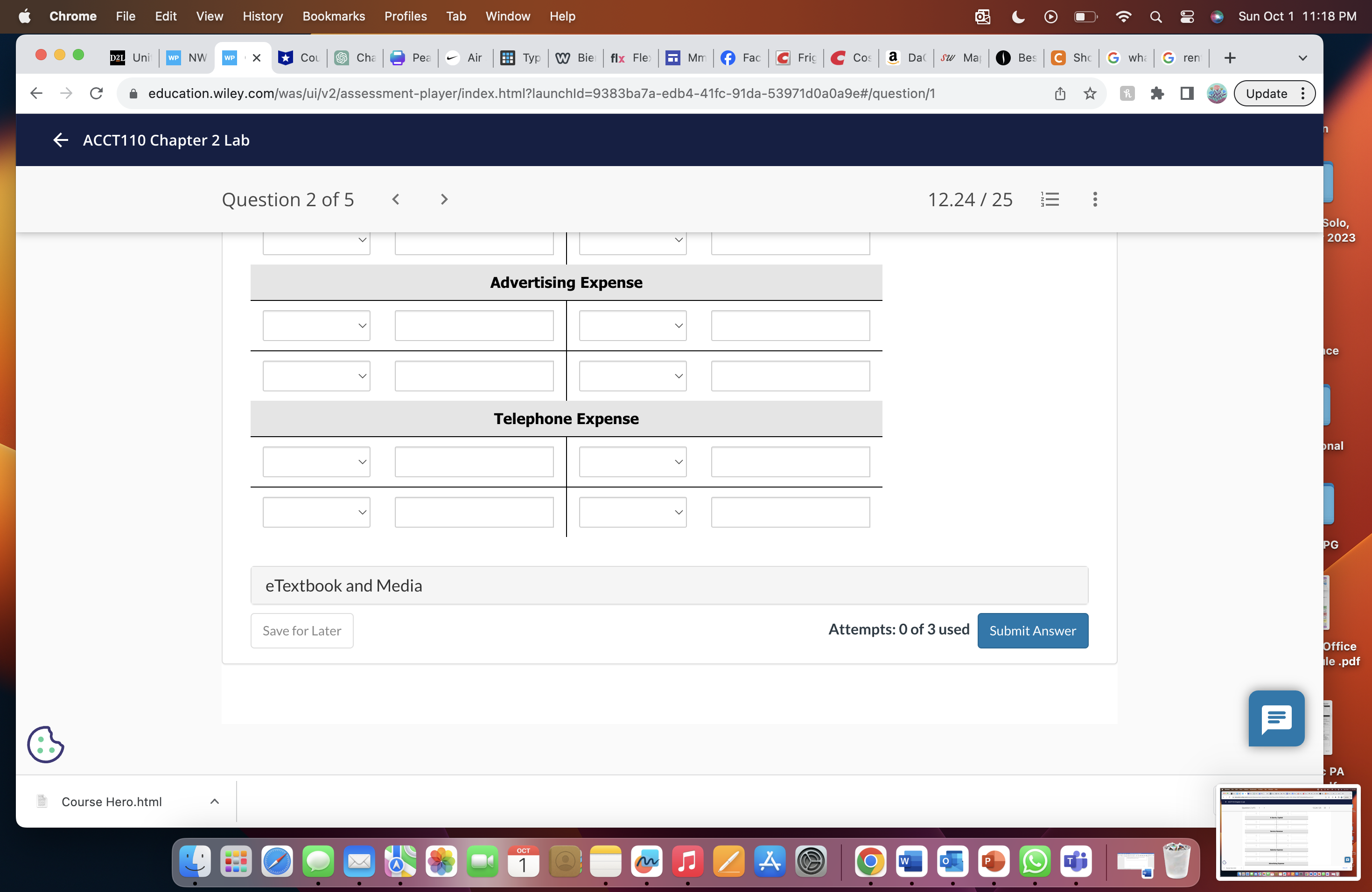 Chrome File Edit View History Bookmarks Profiles