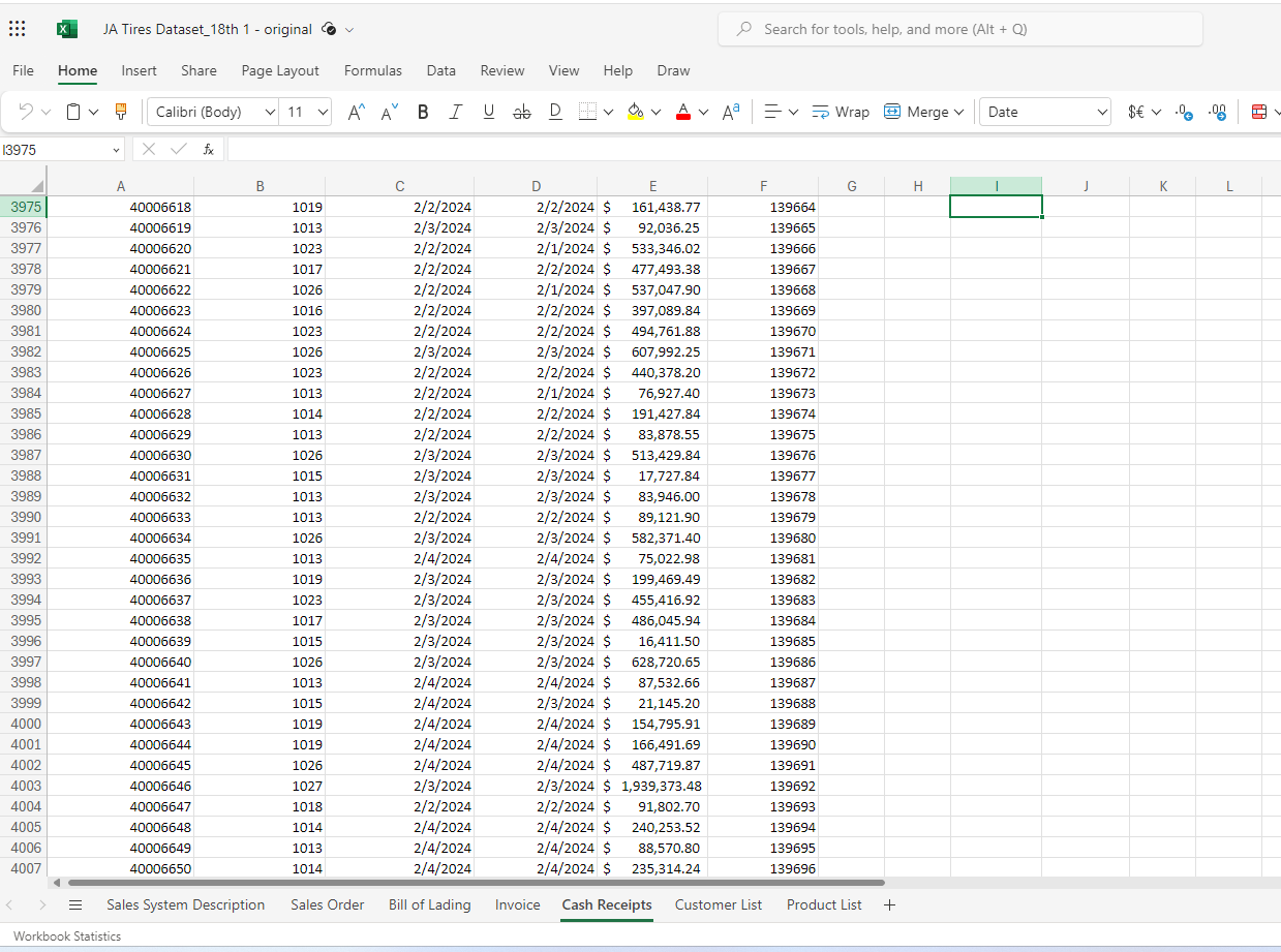b. Calculate the difference between your