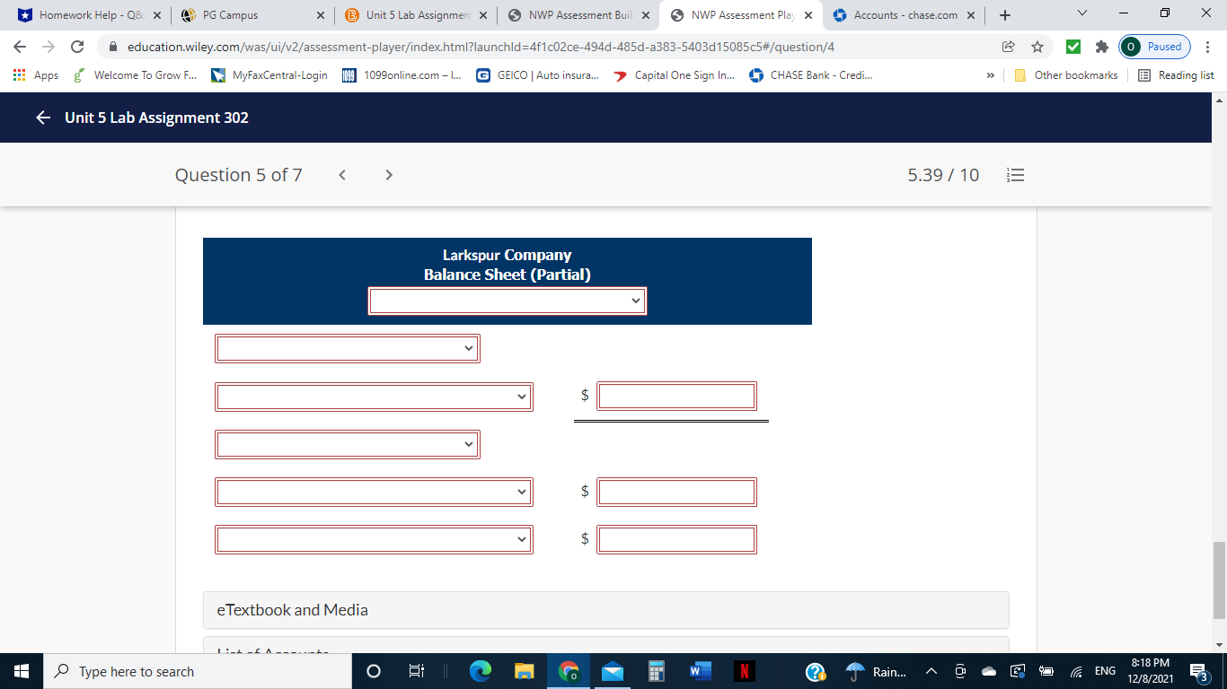 Larkspur Company sponsors a defined benefit plan