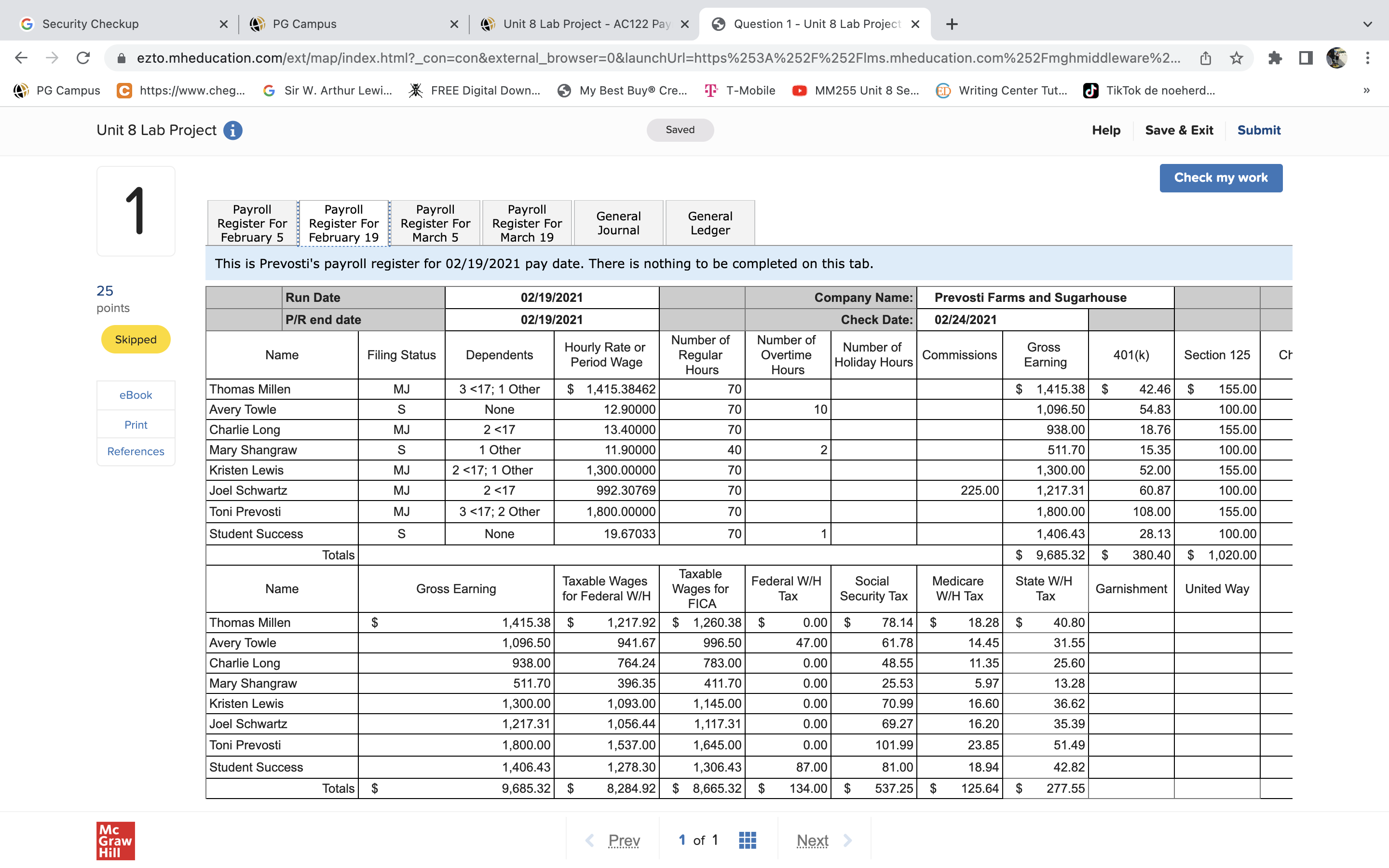 G Security Checkup X PG Campus x Unit 8 Lab