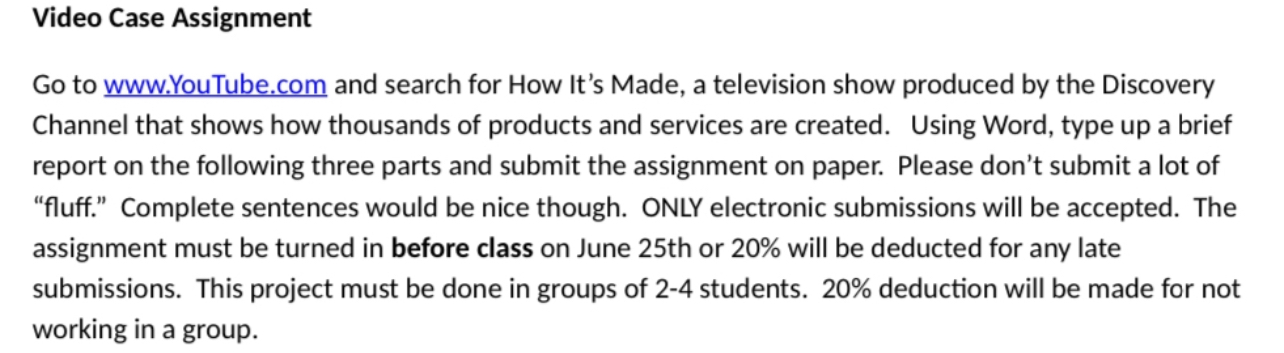 I need help with this :( Part 3: Activity Based