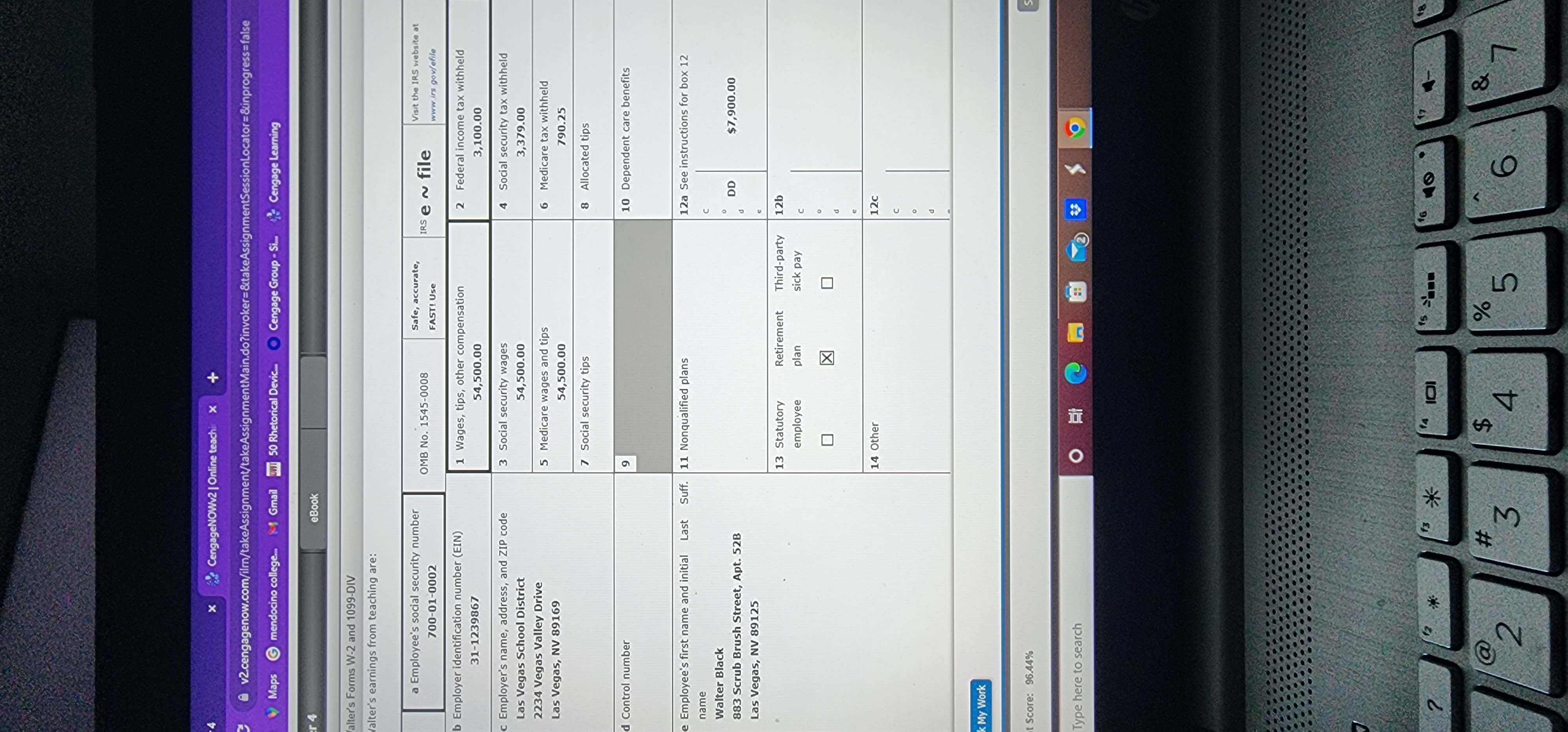 X CengageNOWv2 | Online teachis x +