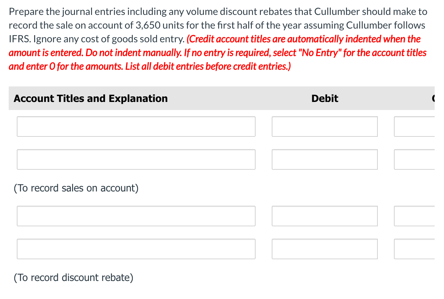 Cullumber Ltd. sells goods to Culmer Corporation