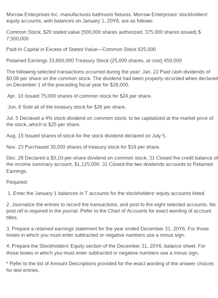 Morrow Enterprises Inc. manufactures bathroom