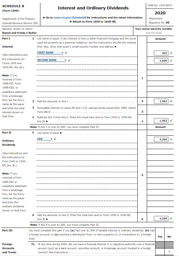 Instruct Note: This problem is for the 2020 tax