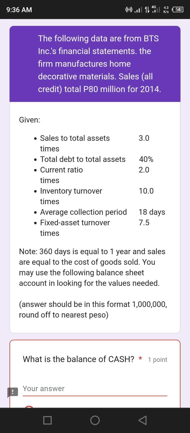 Looking for expert tutor in "Financial