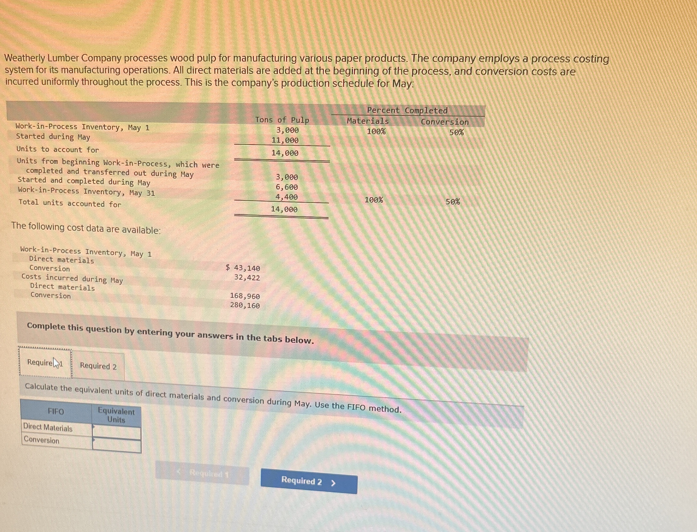 Weatherly Lumber Company processes wood pulp for