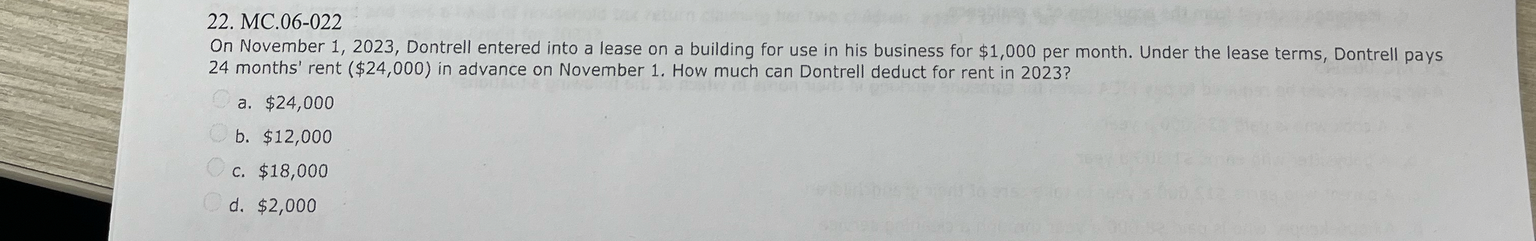 MC . 0 6 - 0 2 2 On November 1 , 2 0 2 3 ,