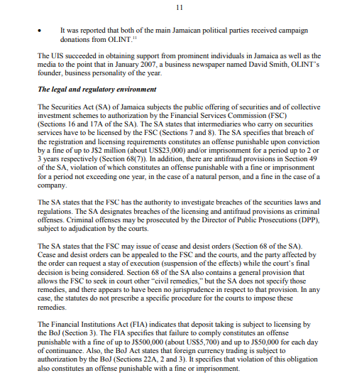 Based on the Jamaica case study below, define the