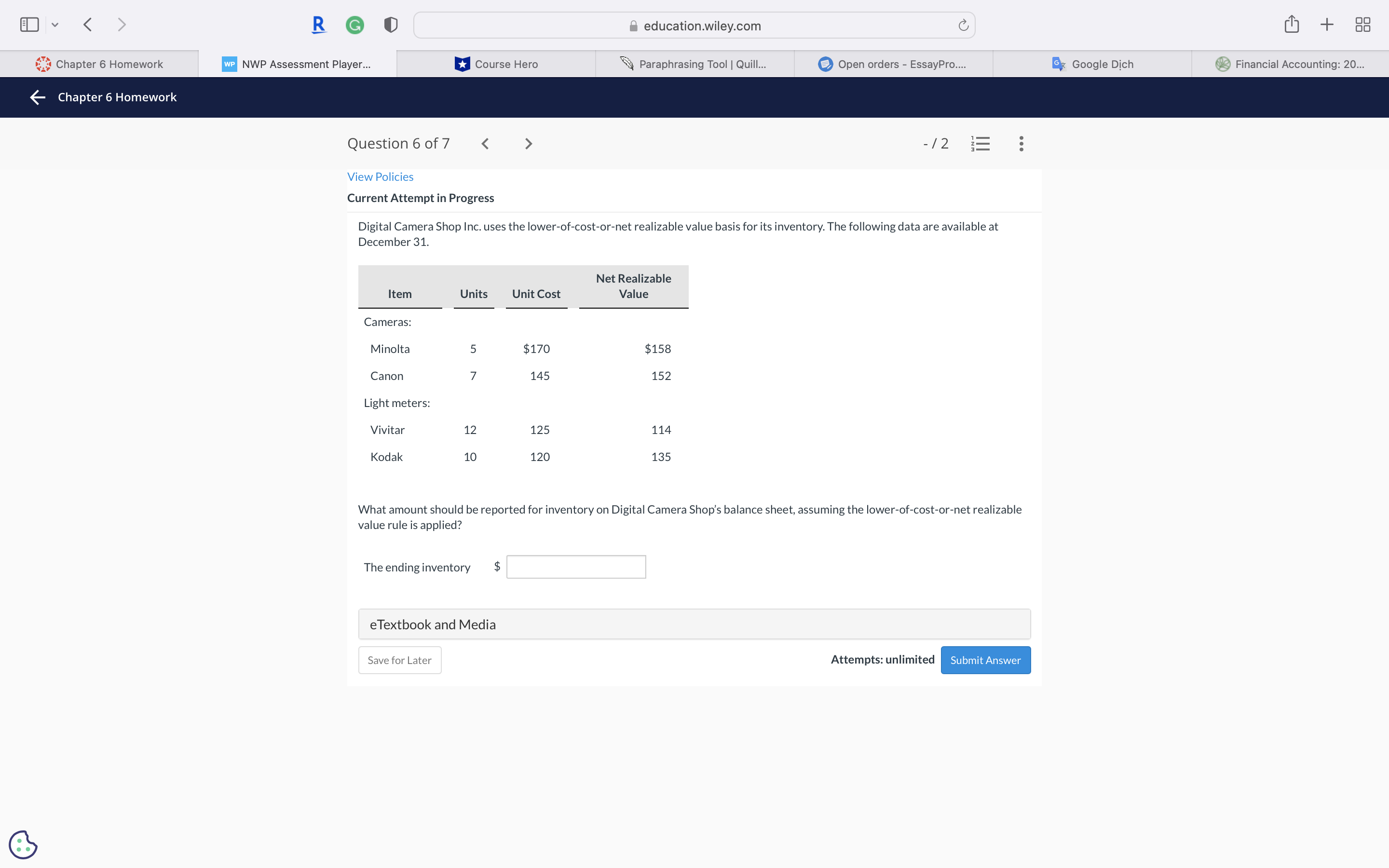 v R GO education.wiley.com C + 88 Chapter 6