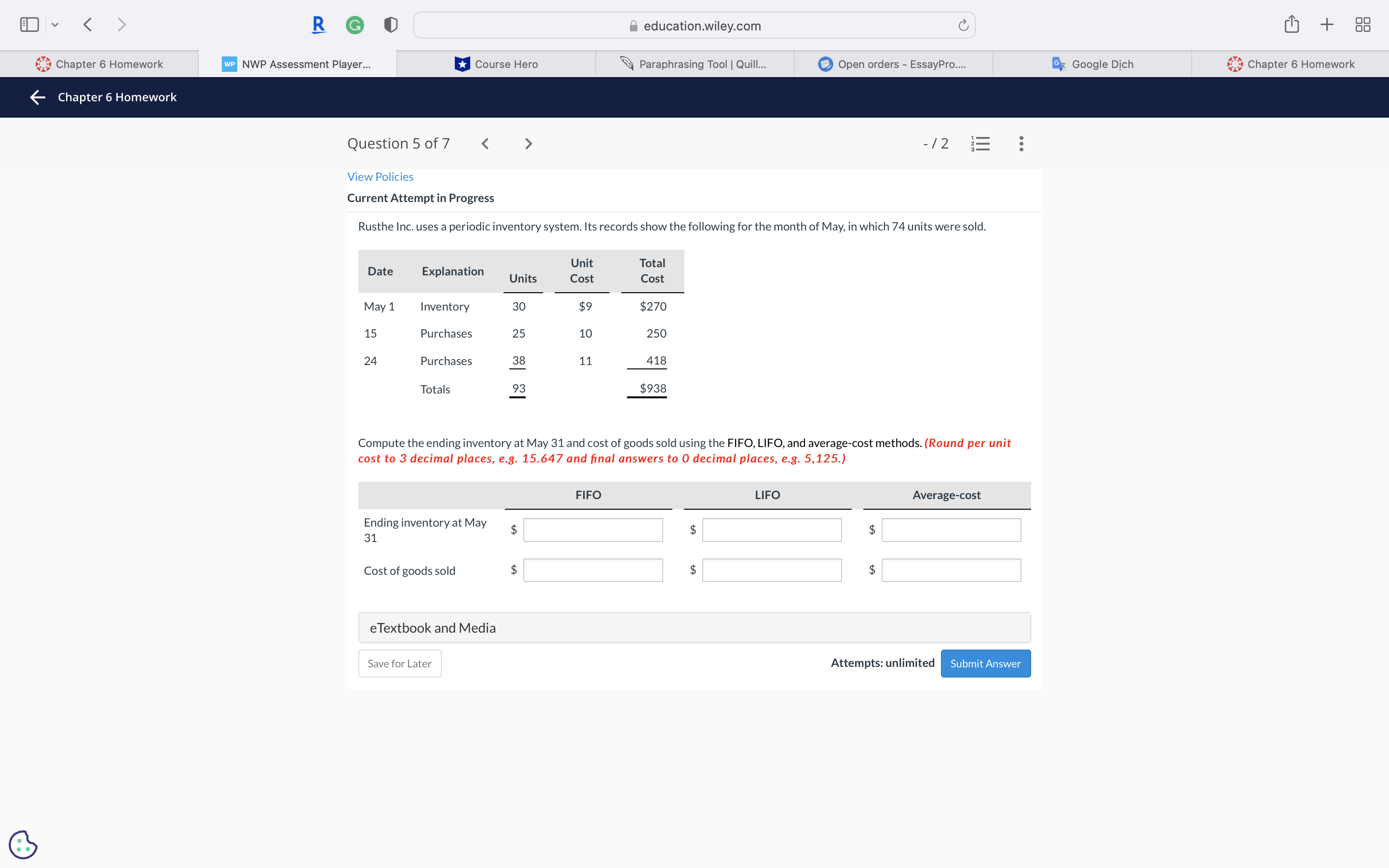 v R GO education.wiley.com C + 88 Chapter 6