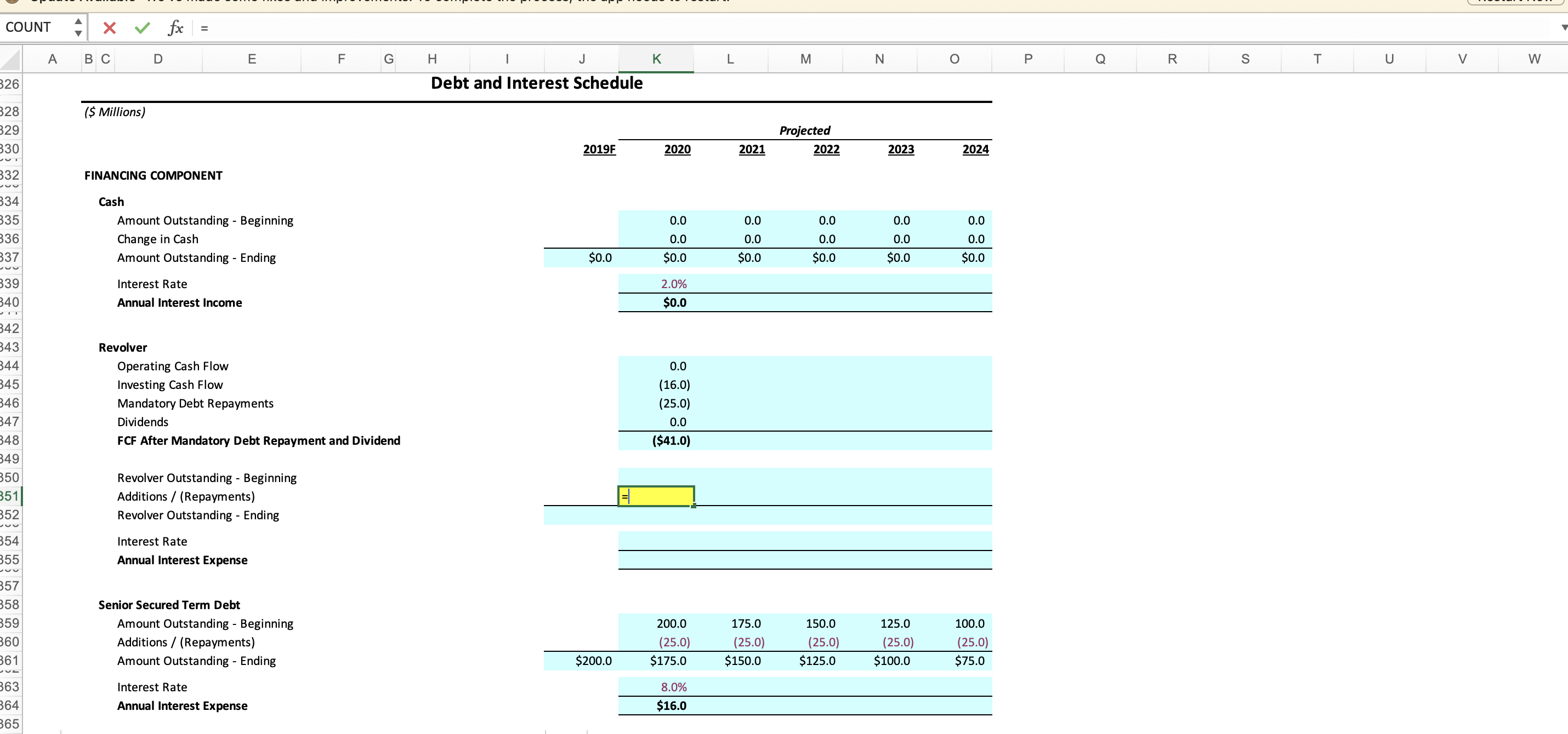 I'm trying to come up with a formula to calculate