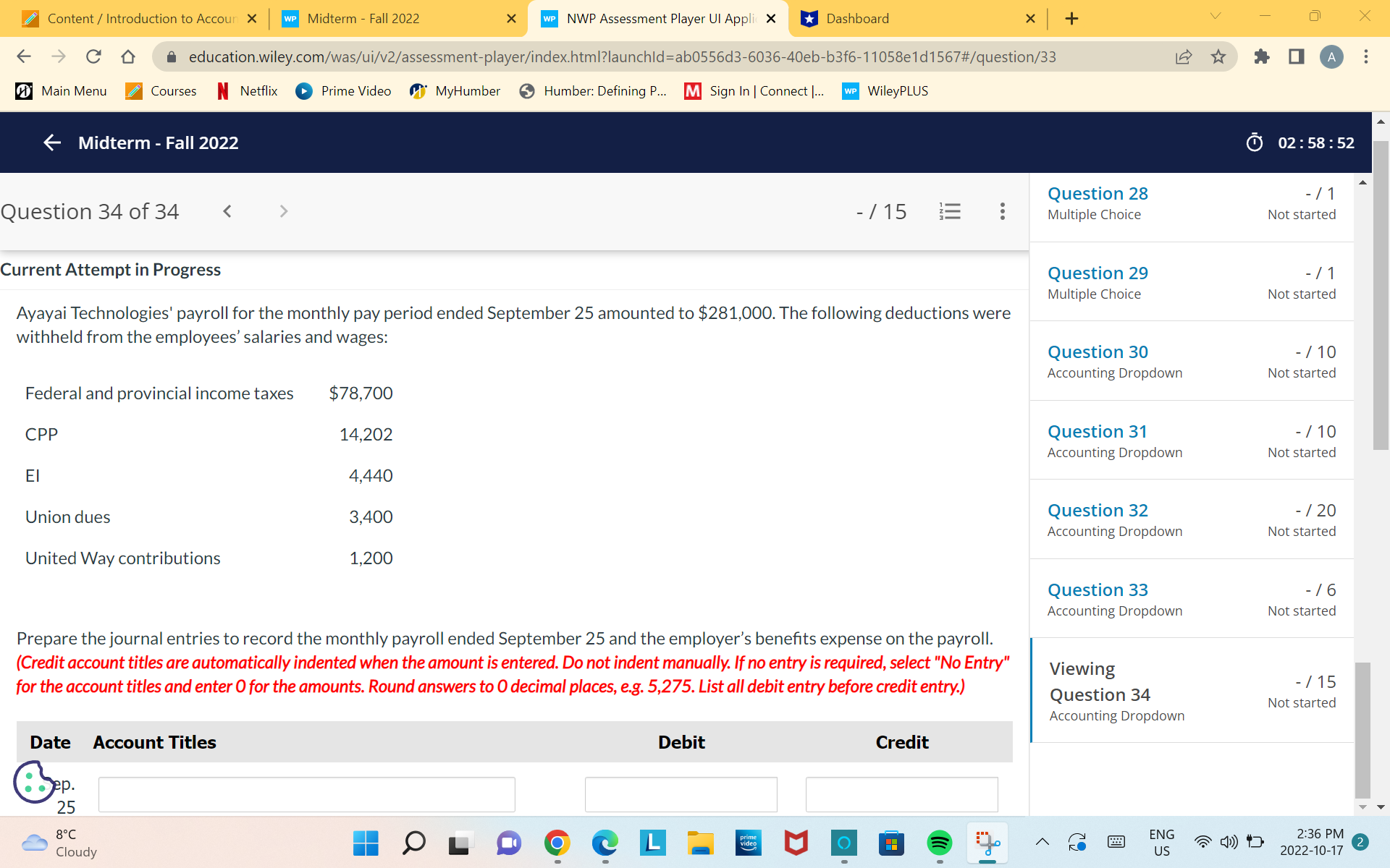 Content / Introduction to Accour X WP Midterm -