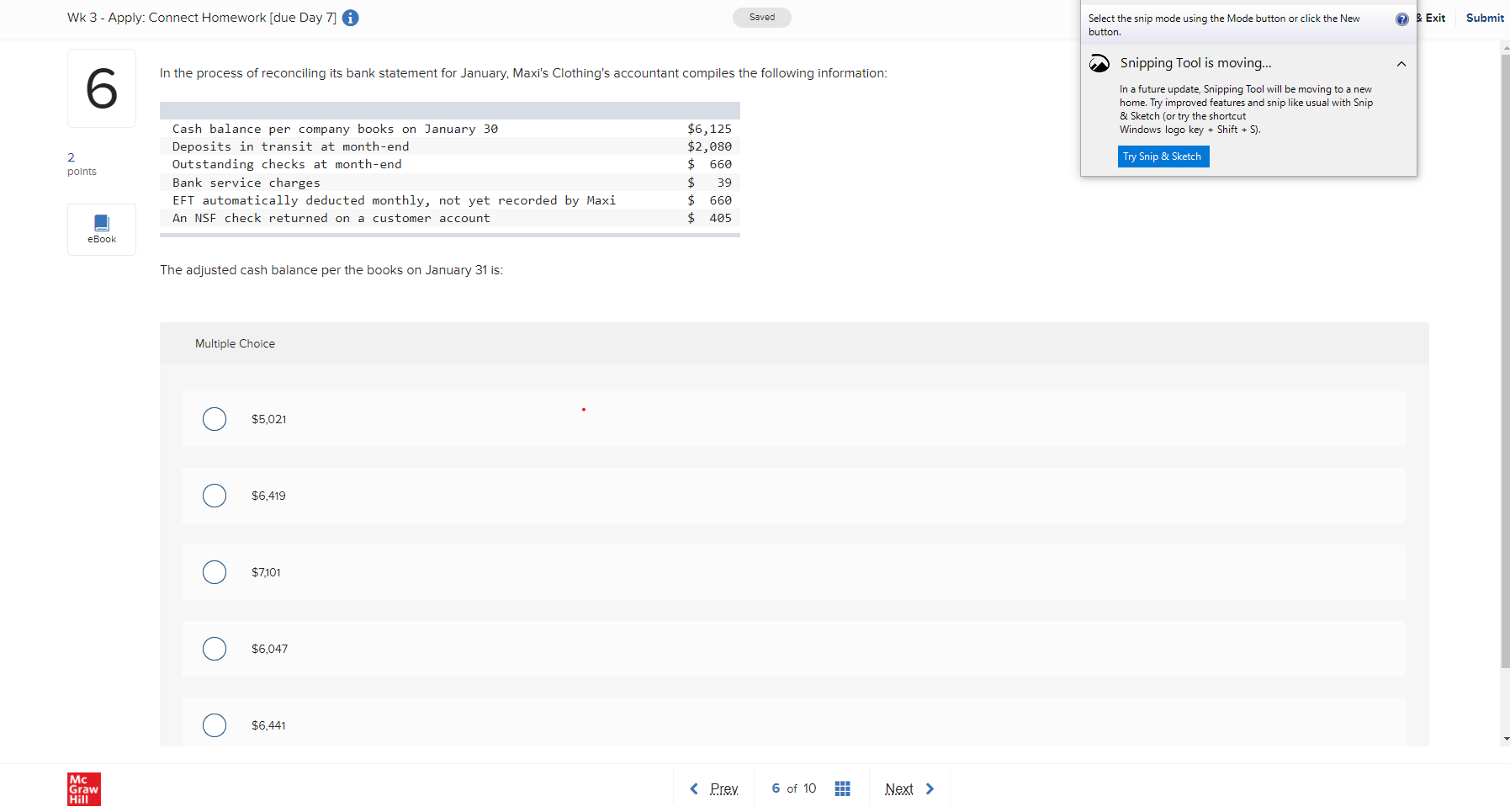 Wk 3 - Apply: Connect Homework [due Day 7] Saved