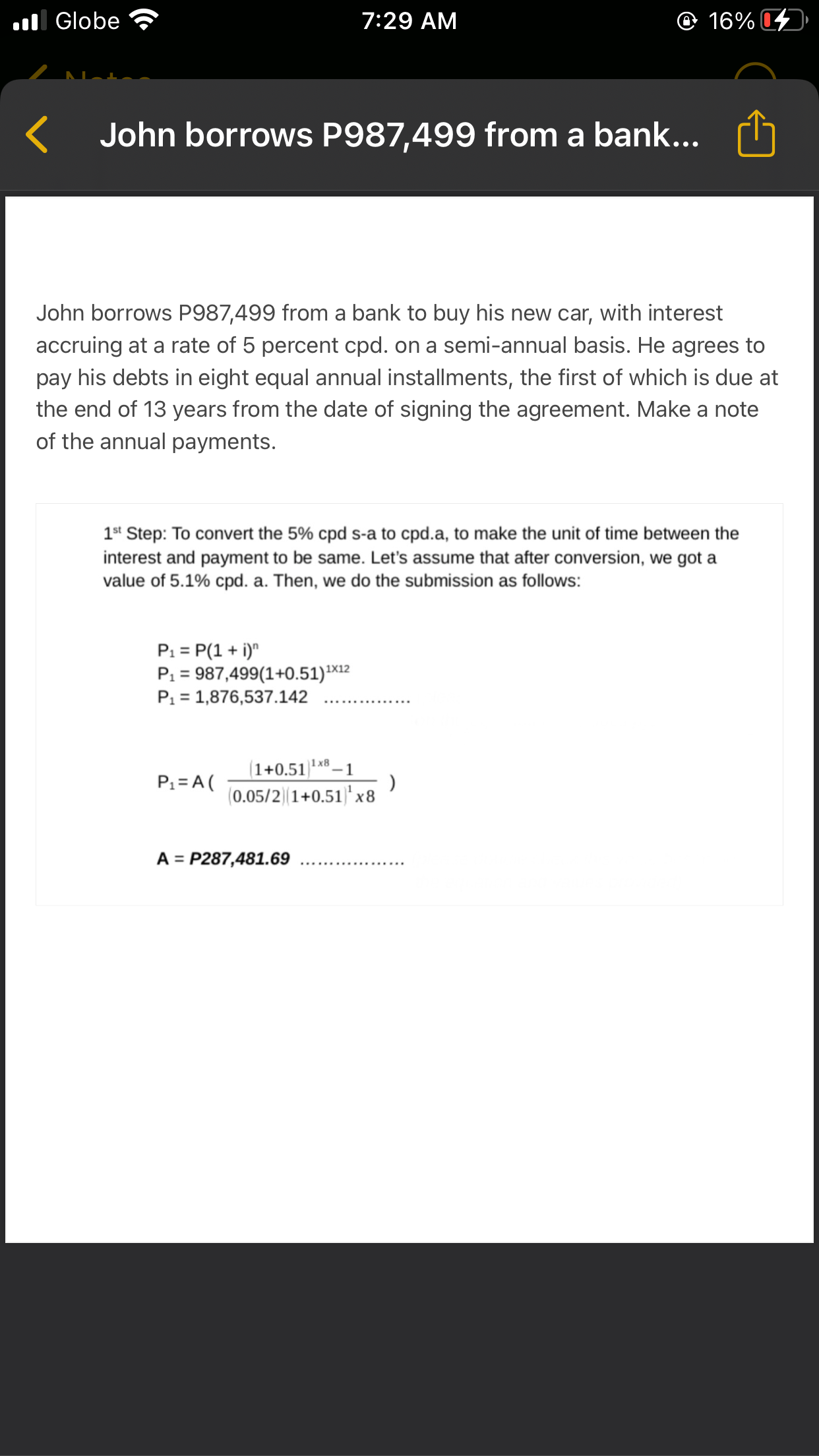 Can you help me on how can I read this solution,