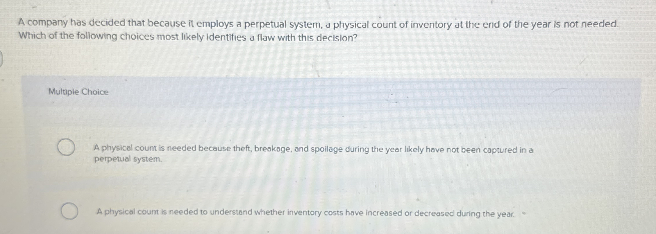 A company has decided that because it employs a