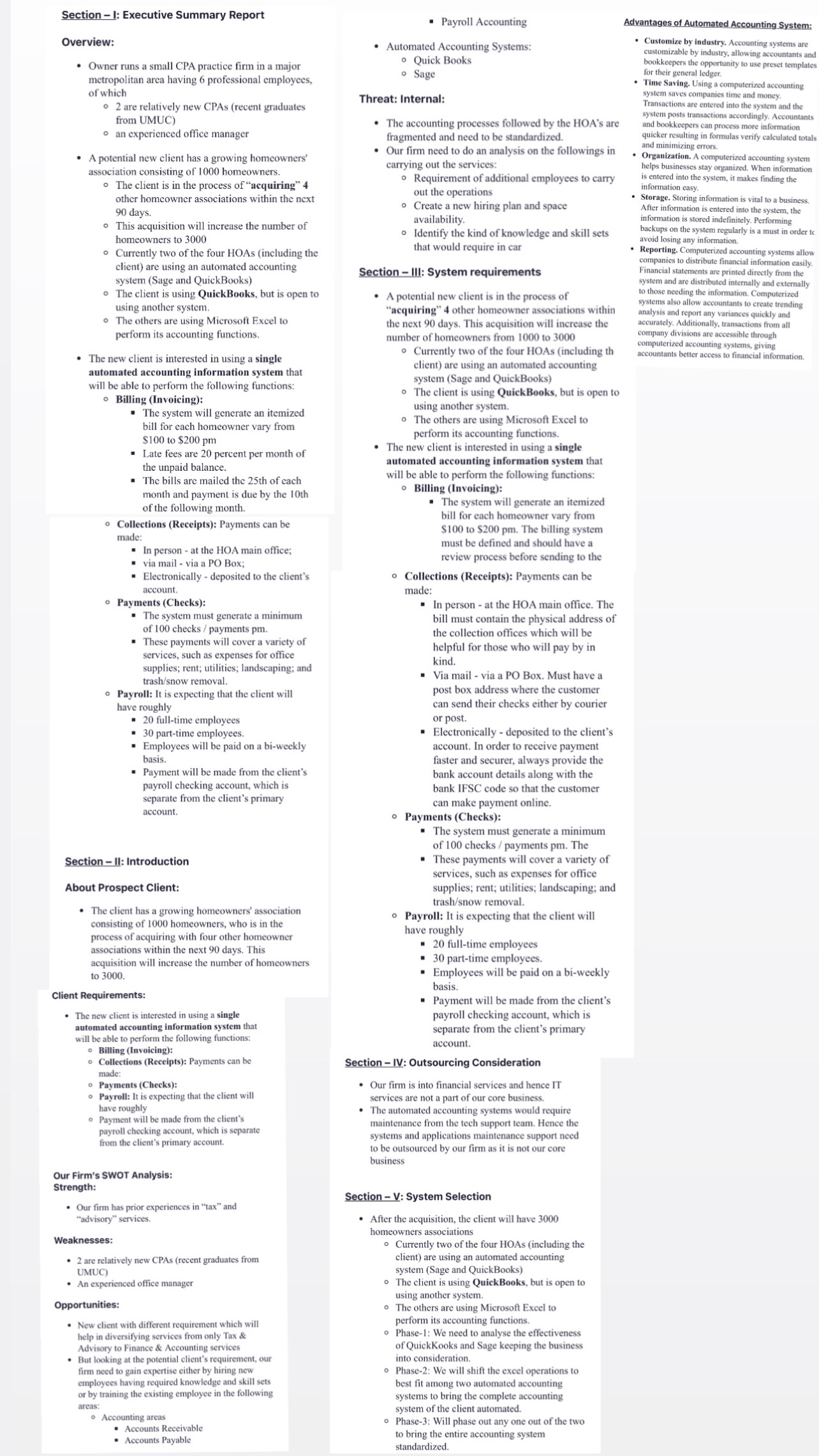 I have an assignment which is called a Technology