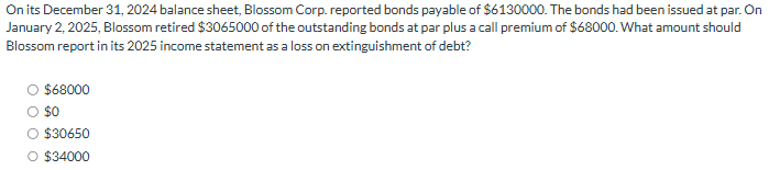 O n its December 3 1 , 2 0 2 4 balance sheet,