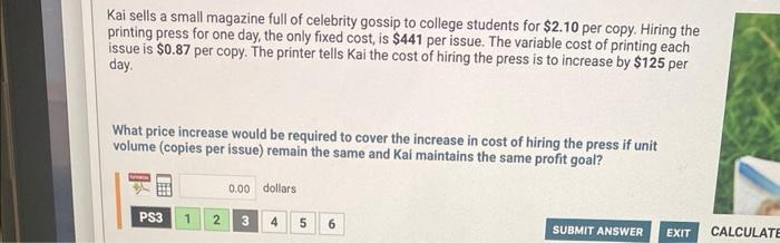 5 Kai sells a small magazine full of celebrity