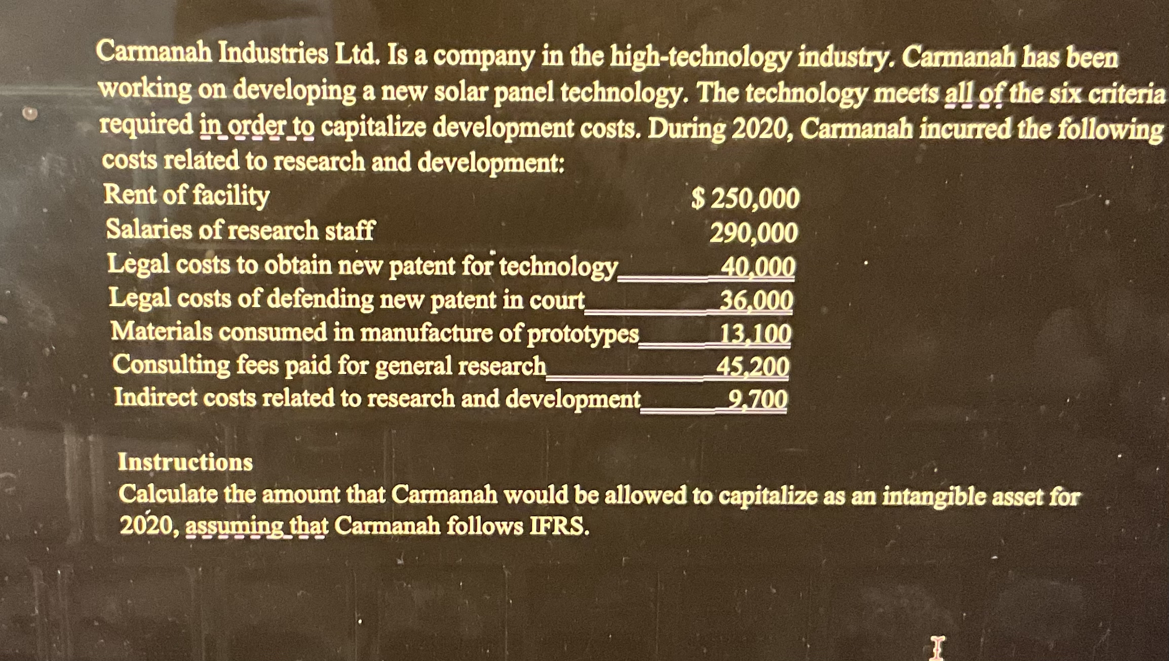 Carmanah Industries Ltd . Is a company in the