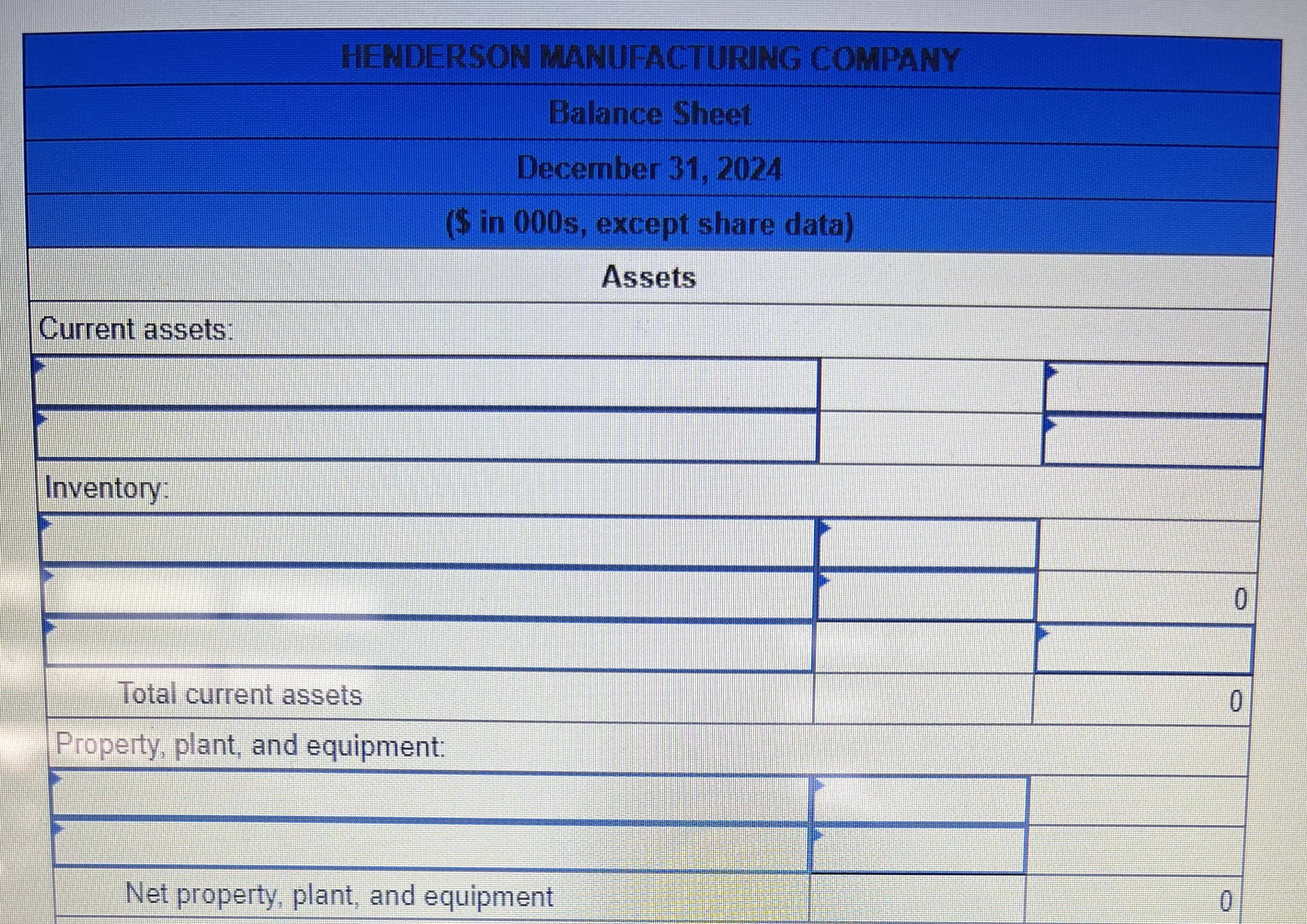 As controller for Henderson, you are attempting