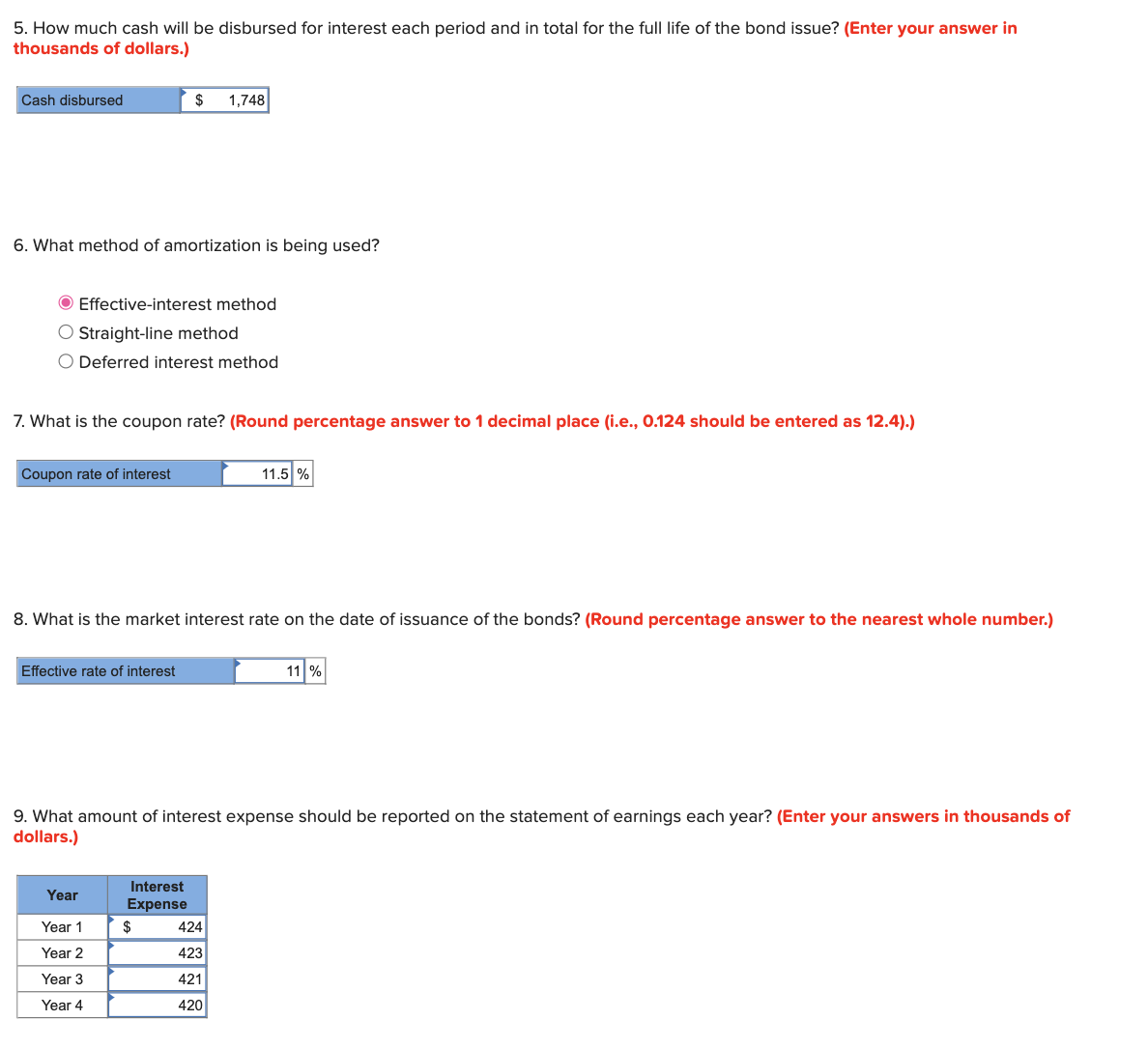 Hi! For this question I only need help with the