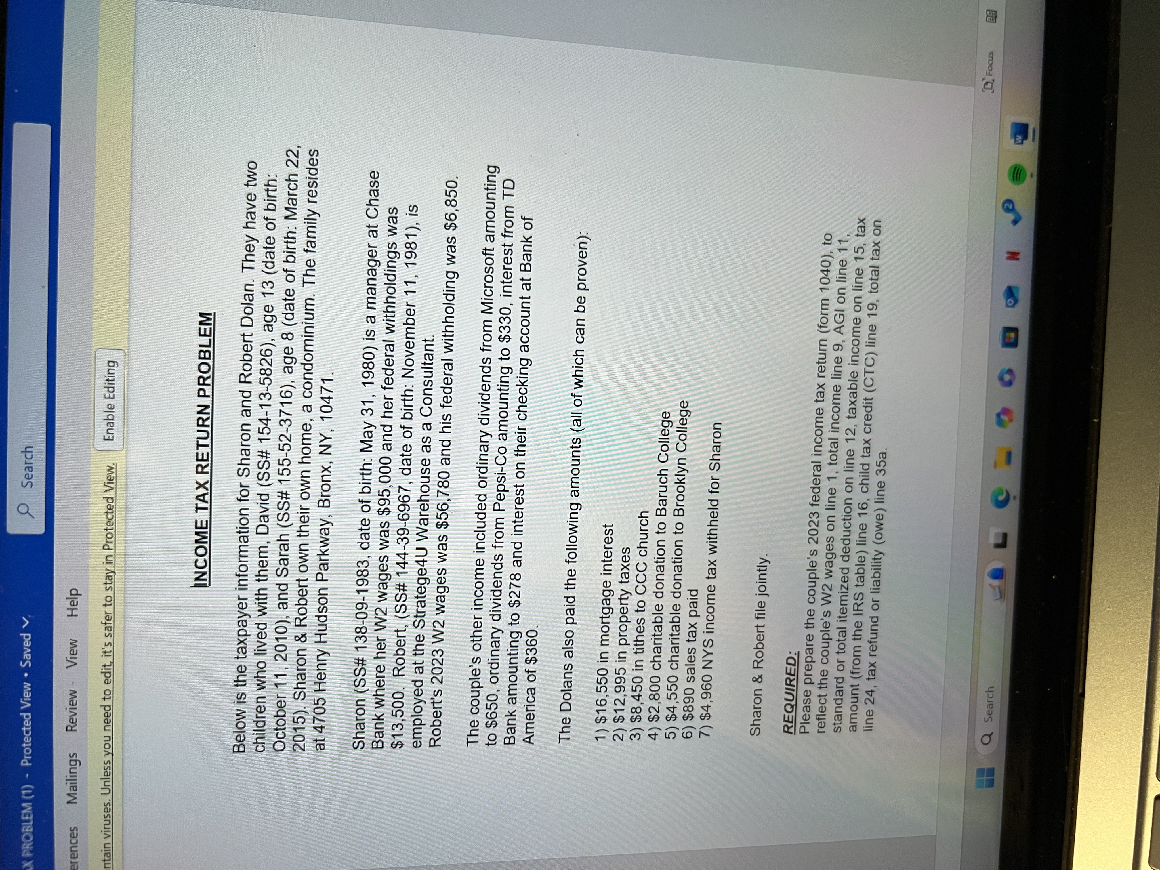 Input it in 1 0 4 0 form