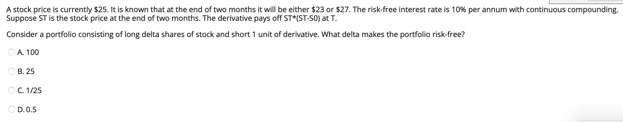 How many terminal payoffs are there in a 2-step
