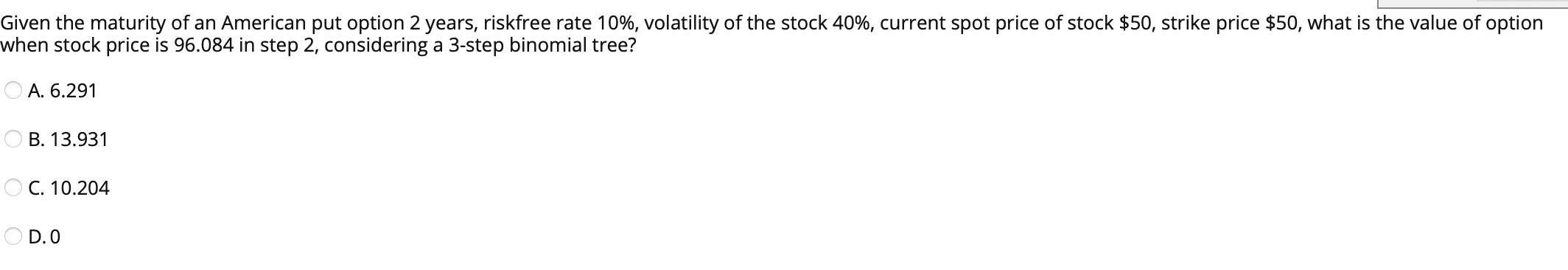 How many terminal payoffs are there in a 2-step