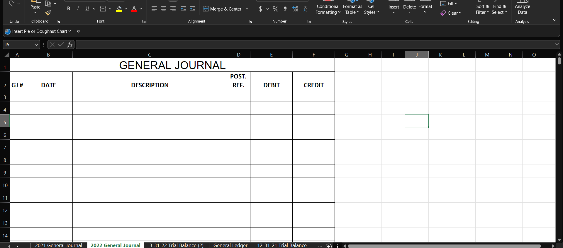 ACCT 305 Practice Set : Fail 2022 Practice Set