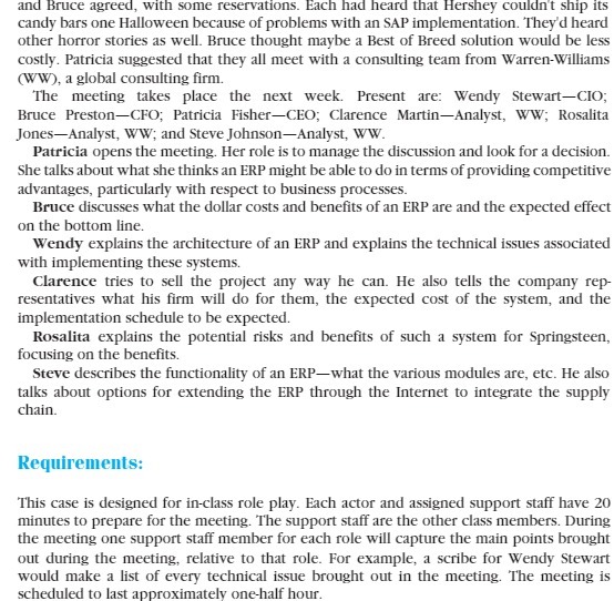 and Bruce agreed, with some reservations. Each