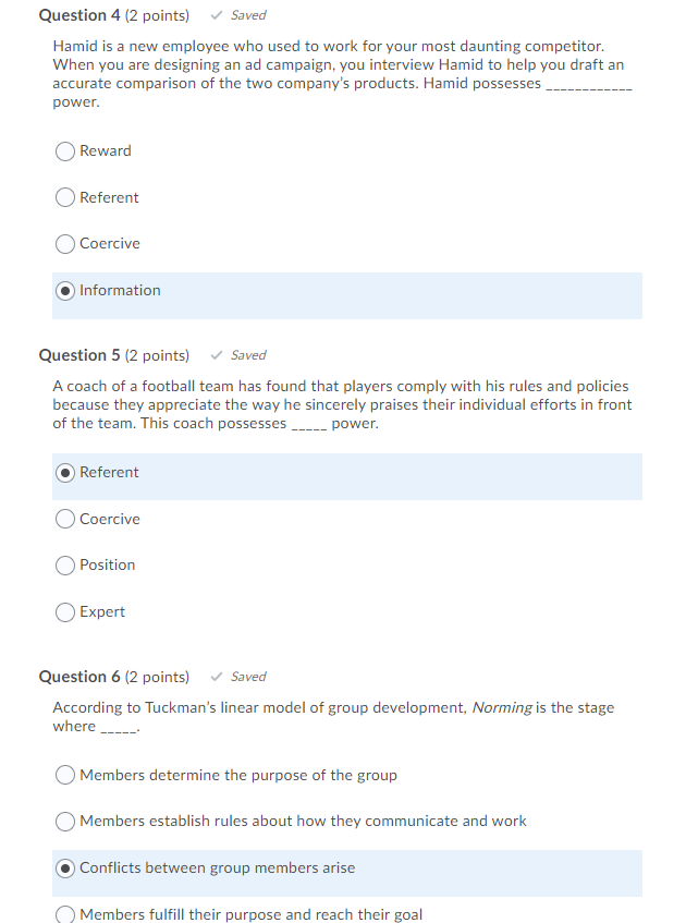 Question 1 {2 points] 2' Saved Mary believes