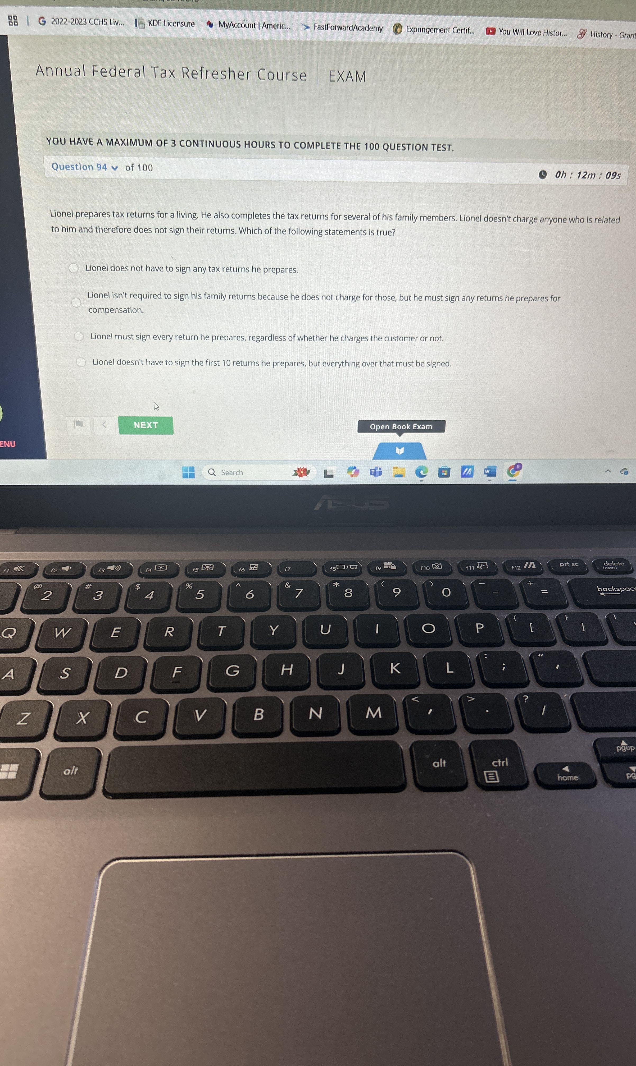 2 0 2 2 - 2 0 2 3 CCHS Liv... KDE Licensure