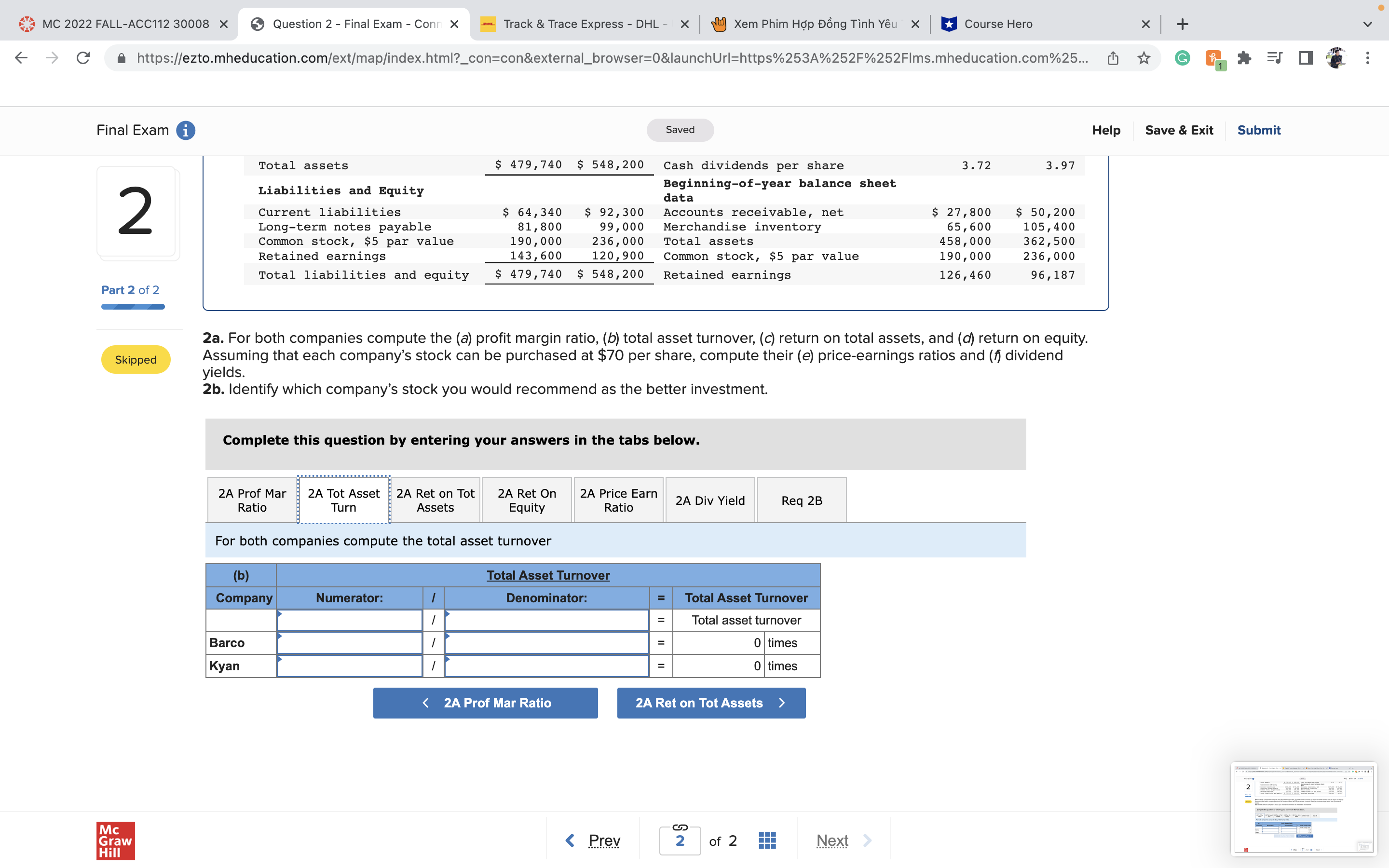 MC 2022 FALL-ACCHZ 30008 X 6 Question 2 - Final