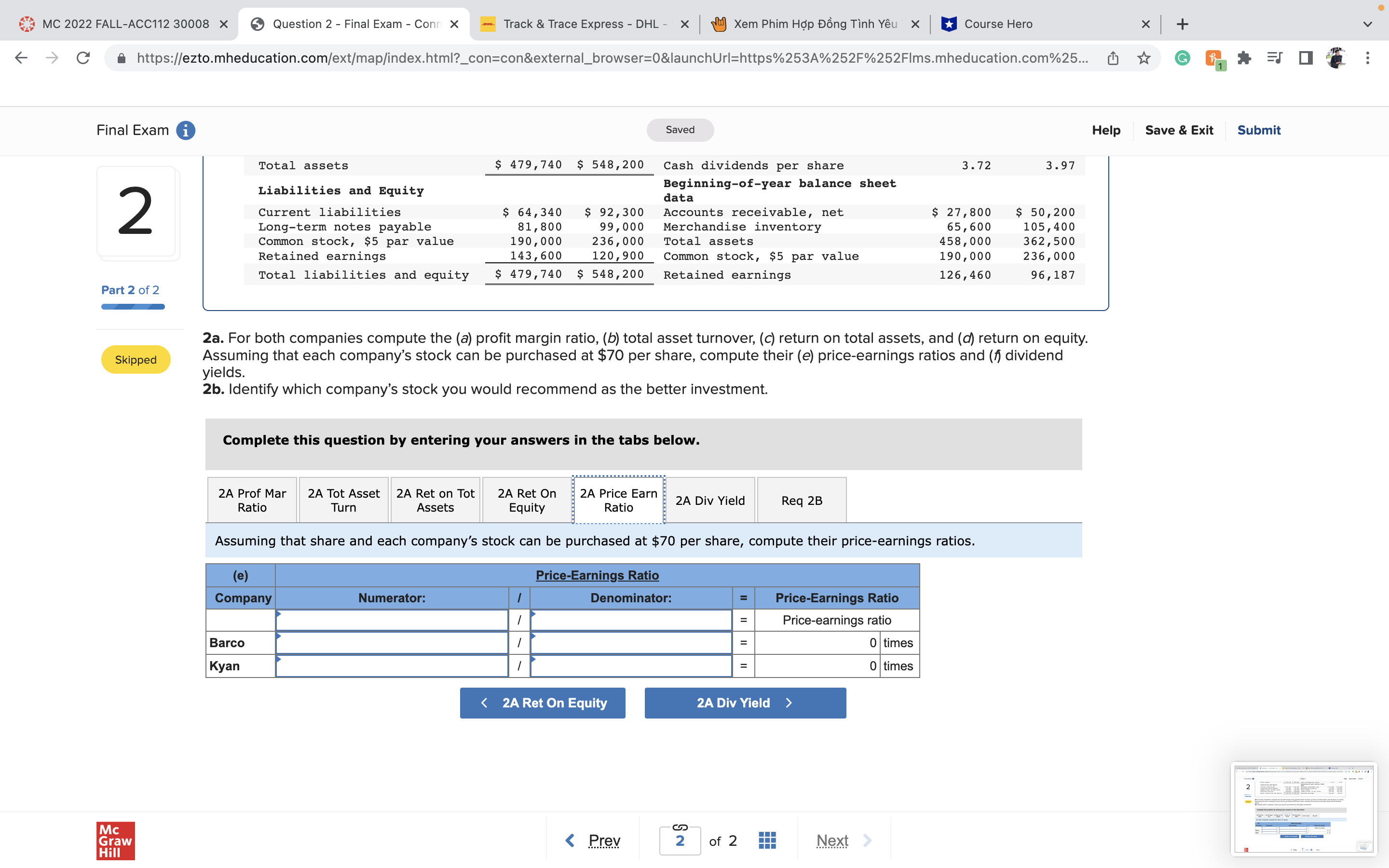 MC 2022 FALL-ACCHZ 30008 X 6 Question 2 - Final
