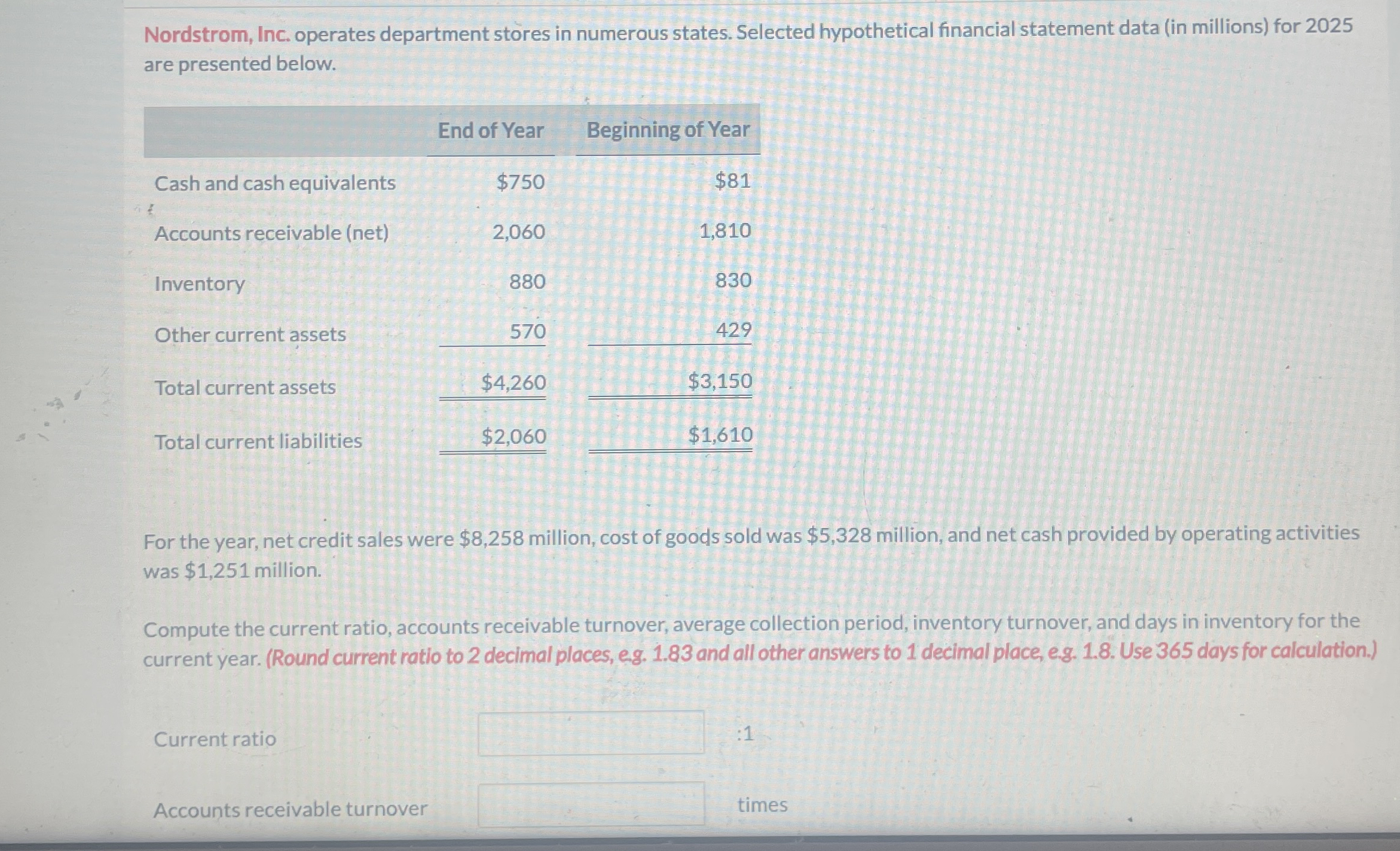 Nordstrom, Inc. operates department stores in