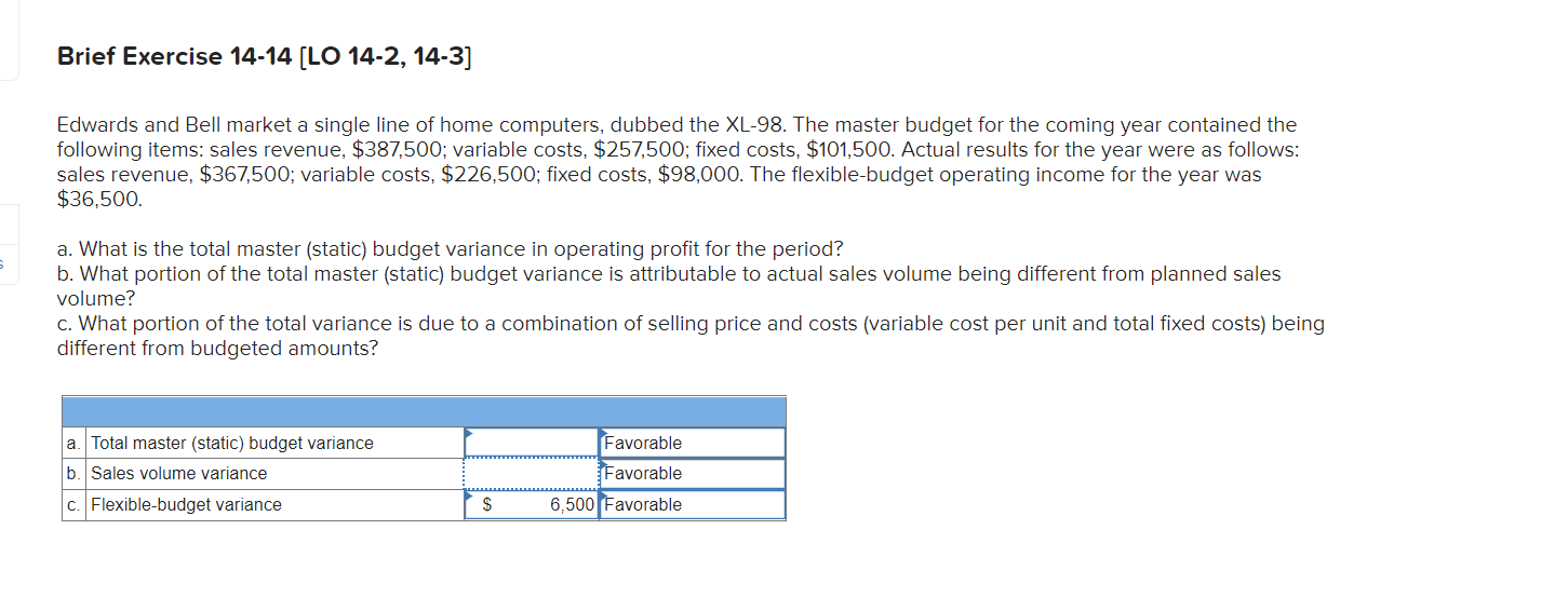 Brief Exercise 14-14 [LO 14-2, 14-3] Edwards and