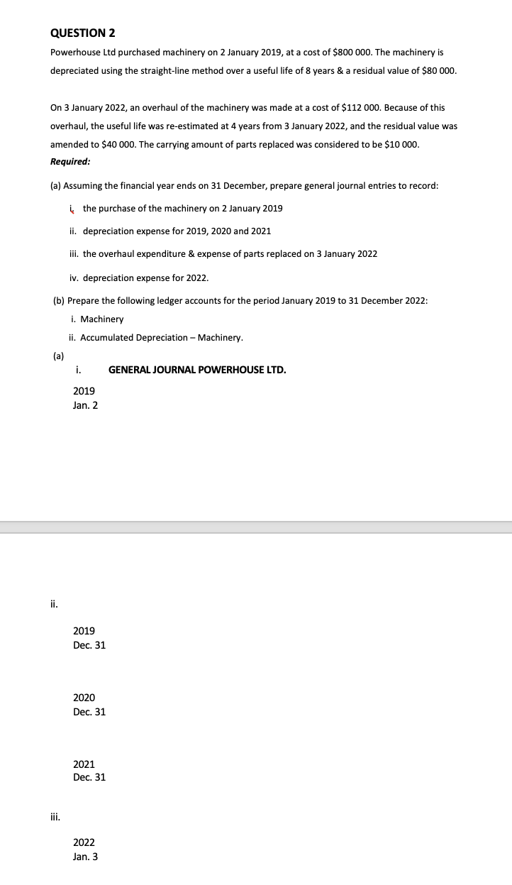 Hey I need help with question 2, I did