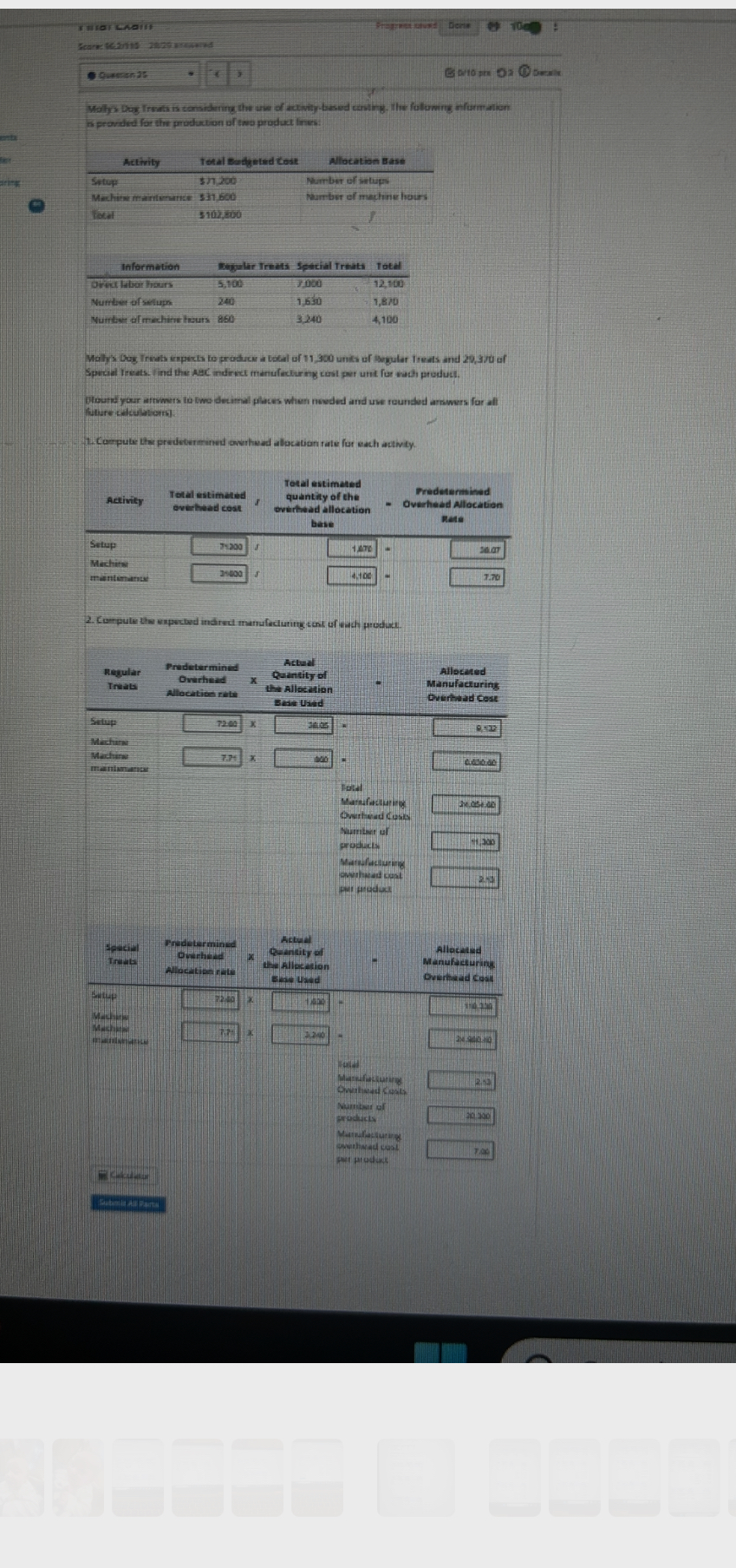 Guresin 2 5 \ table [ [ Activity , Total