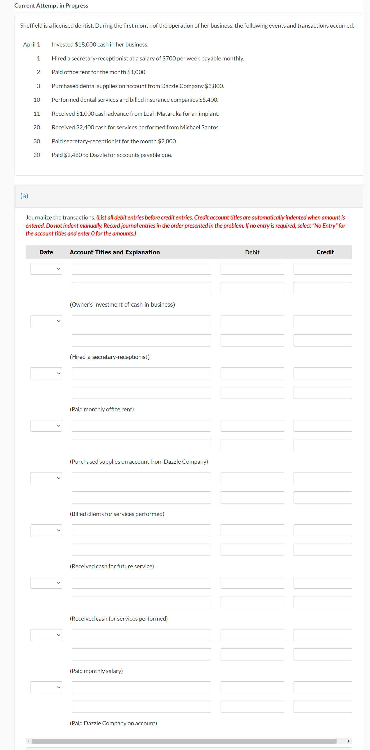 Current Attempt in Progress Sheffield is a