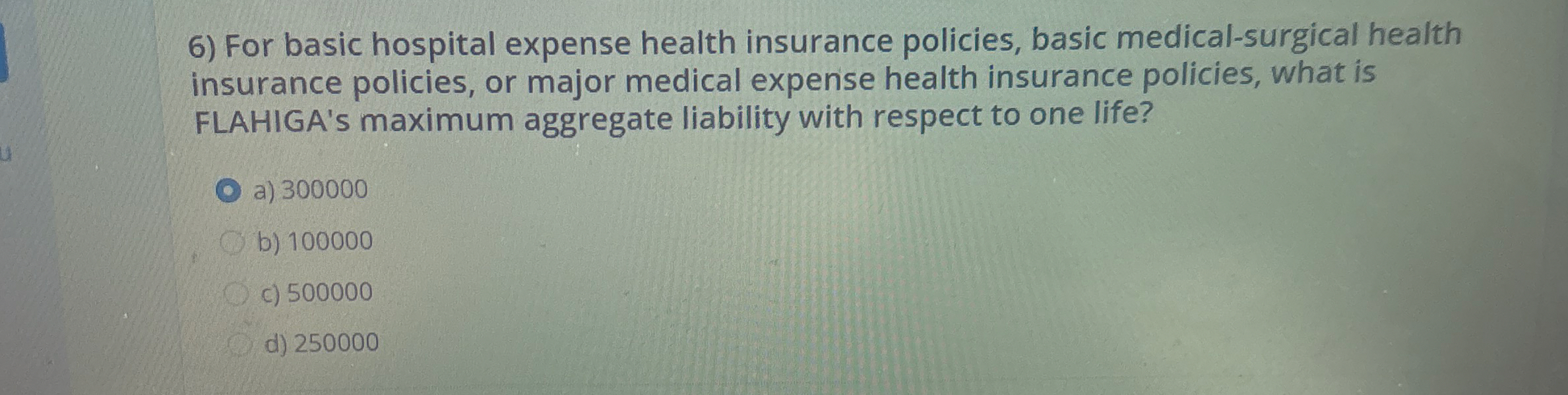 For basic hospital expense health insurance
